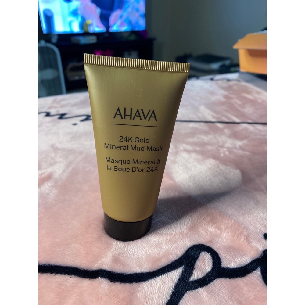 Ahava 24k gold mineral mud mask. New 50mL